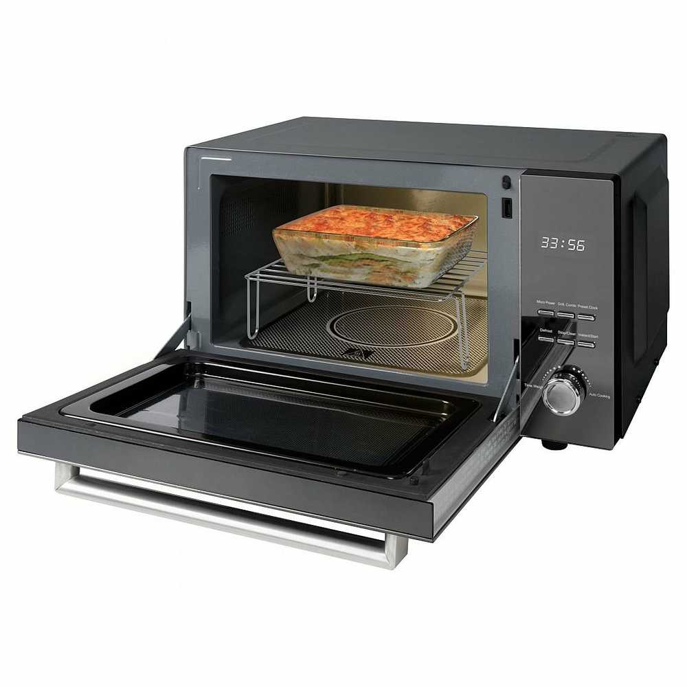 Mikrobangų krosnelė Profi Cook Proficook PC-MWG 1204 juodas