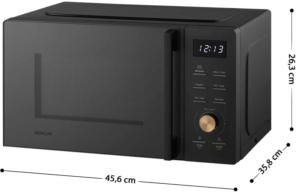 Mikrobangų krosnelė Sencor SMW 5520BK Mikrobangų krosnelė 20L