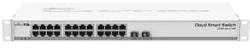 Šakotuvas MikroTik | Cloud Smart Switch | CSS326-24G-2S+RM | Tvarkoma L2 | Montuojamas ant stovo | Gigabit Ethernet (vario) jungtys kiekis 24 | SFP+ jungtys kiekis 2 | 12 mėn.