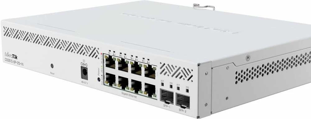 MikroTik | Cloud Maršrutizatorius Switch | CSS610-8P-2S+IN | Maršrutizatorius Switch | Rack Mountable | Mesh Support No | MU-MiMO No | No mobile broadband | SFP+ jungtys quantity 2
