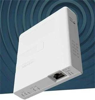 Maršrutizatorius MIKROTIK GPEN21 PoE injektorius 2x RJ45 1000Mb/s 1x SFP 1Gb/s