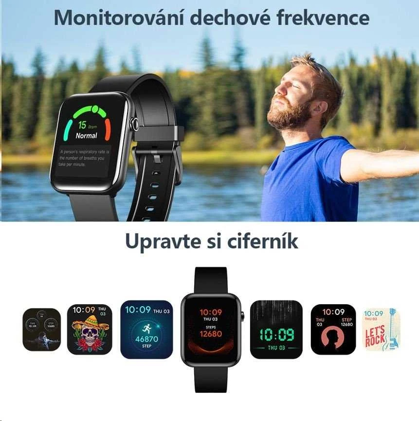 Išmanusis laikrodis Mobvoi TicWatch GTH, Juodos spalvos