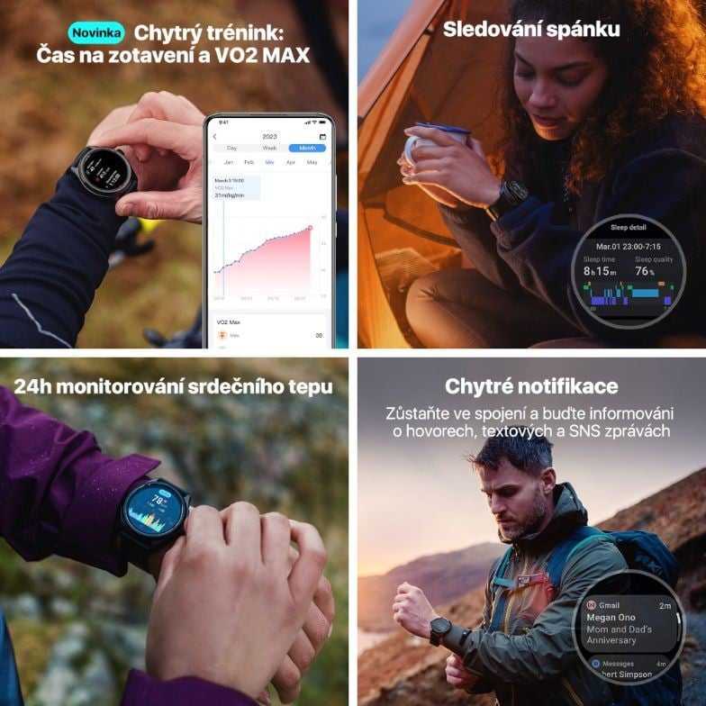 Išmanusis laikrodis Mobvoi Ticwatch Pro 5, Pilkos spalvos