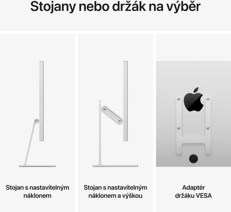 Apple Studio Ekranas monitorius komputerowy 68,6 cm (27") 5120 x 2880 px 5K Ultra HD LED Sidabrinė