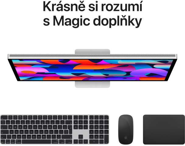 Apple Studio Ekranas monitorius komputerowy 68,6 cm (27") 5120 x 2880 px 5K Ultra HD LED Sidabrinė