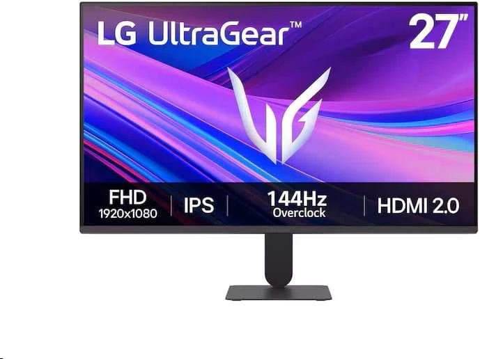 LG 27G411A-B computer monitorius 68.6 cm (27") 1920 x 1080 pikselių Full HD LCD Juodas
