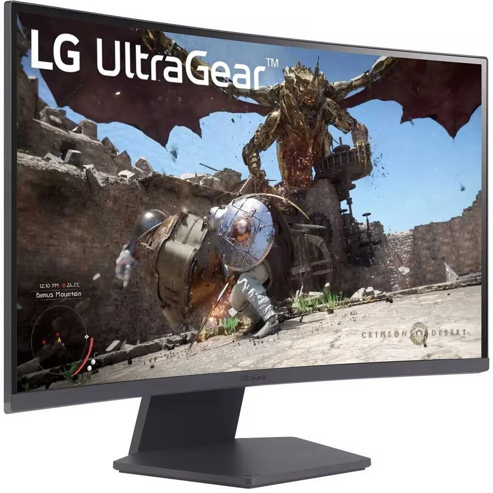 Monitorius LG | 27GS60QC-B | 27 " | VA | QHD | 16:9 | 180 Hz | 1 ms | 2560 x 1440 pikselių | 300 cd/m² | HDMI jungtys quantity 2