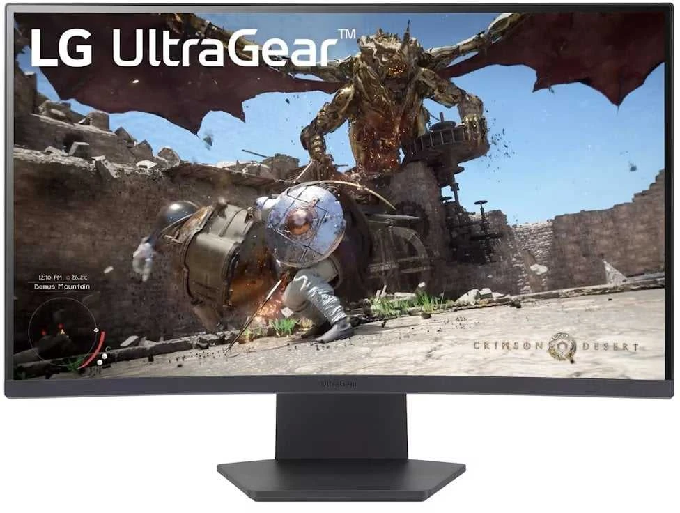 Monitorius LG | 27GS60QC-B | 27 " | VA | QHD | 16:9 | 180 Hz | 1 ms | 2560 x 1440 pikselių | 300 cd/m² | HDMI jungtys quantity 2
