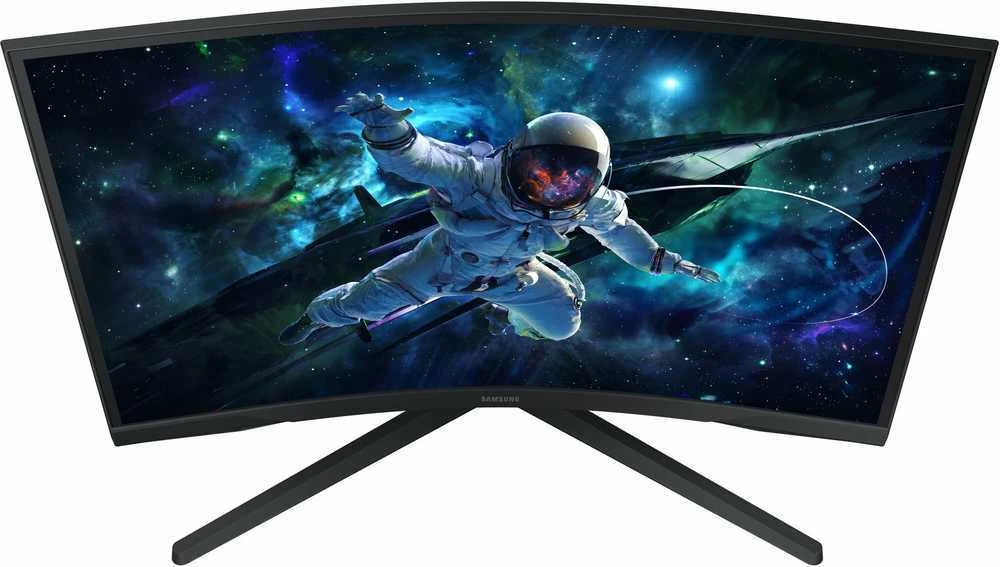 Samsung G55C kompiuterio monitorius 68,6 cm (27″) 2560 x 1440 pikseliai Wide Quad HD LED Juoda