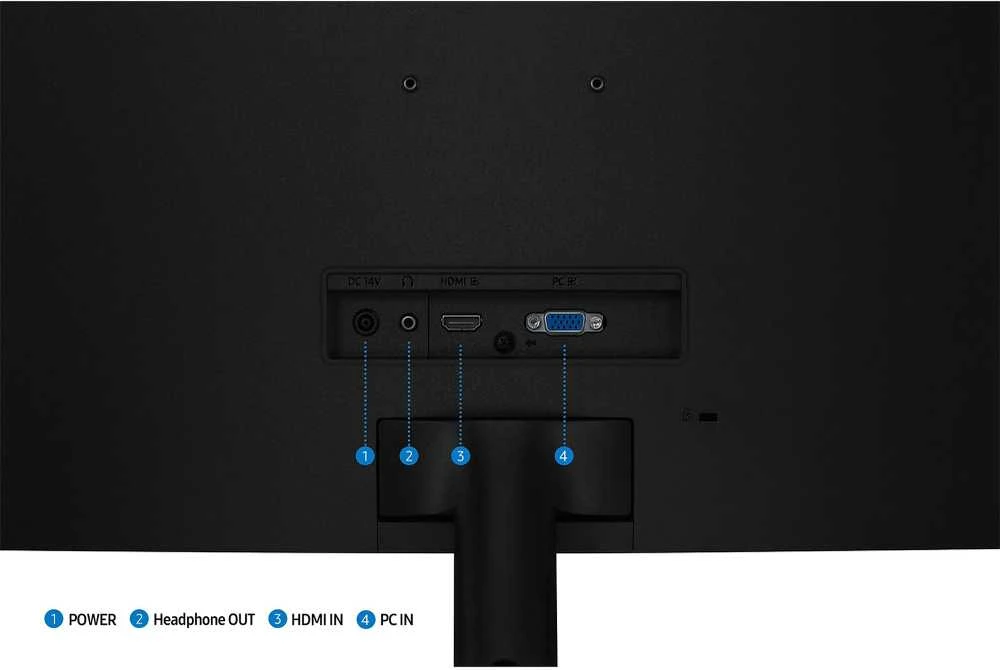Monitorius Samsung  LS27D390GAUXEN 27 " | VA | FHD | 16:9 | 100 Hz | 4 ms | 1920 x 1080 pikselių | 250 cd/m² | HDMI jungtys quantity 1 | Juoda