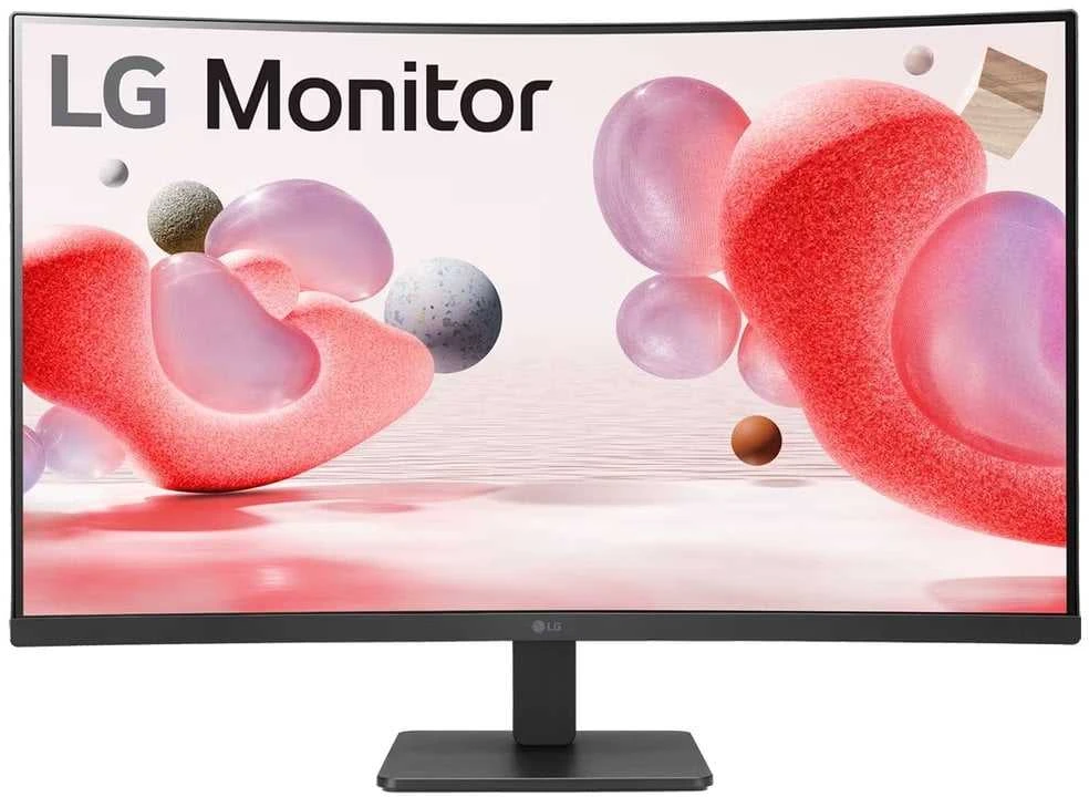 Monitorius LG 32MR50C-B.AEUQ 31,5 colio VA FHD lenktas 1500R 16:9 100Hz 250cd/m2 5ms HDMI D-Sub