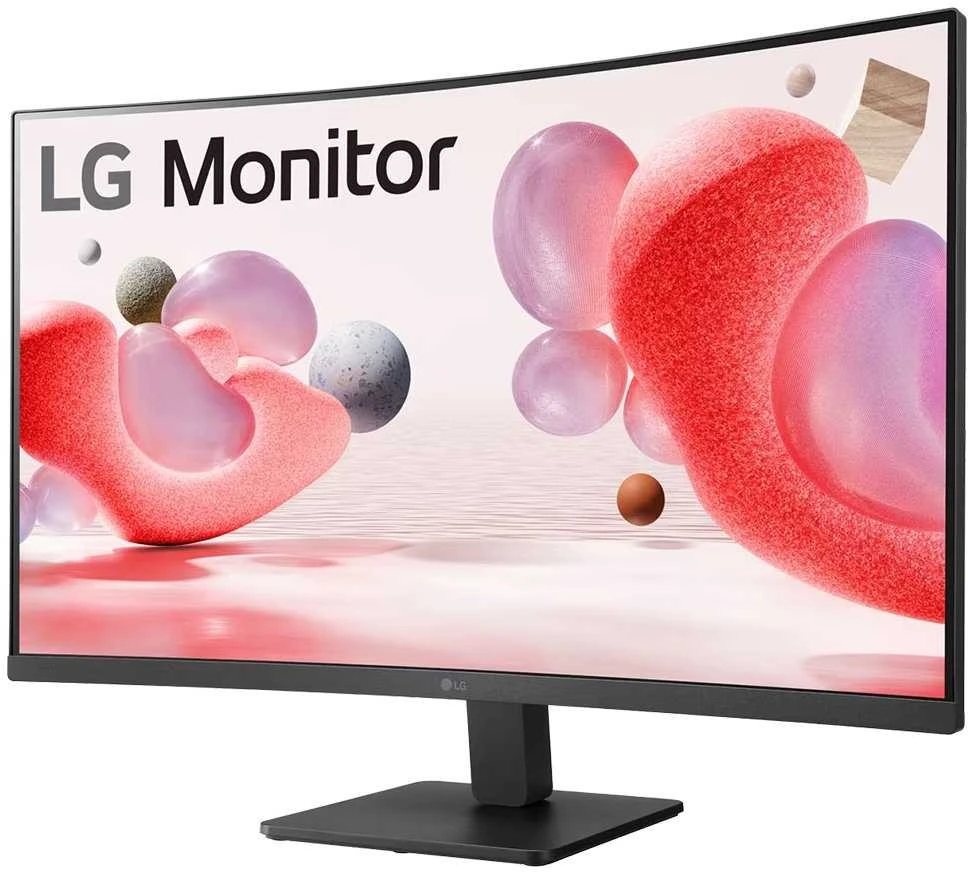 Monitorius LG 32MR50C-B.AEUQ 31,5 colio VA FHD lenktas 1500R 16:9 100Hz 250cd/m2 5ms HDMI D-Sub