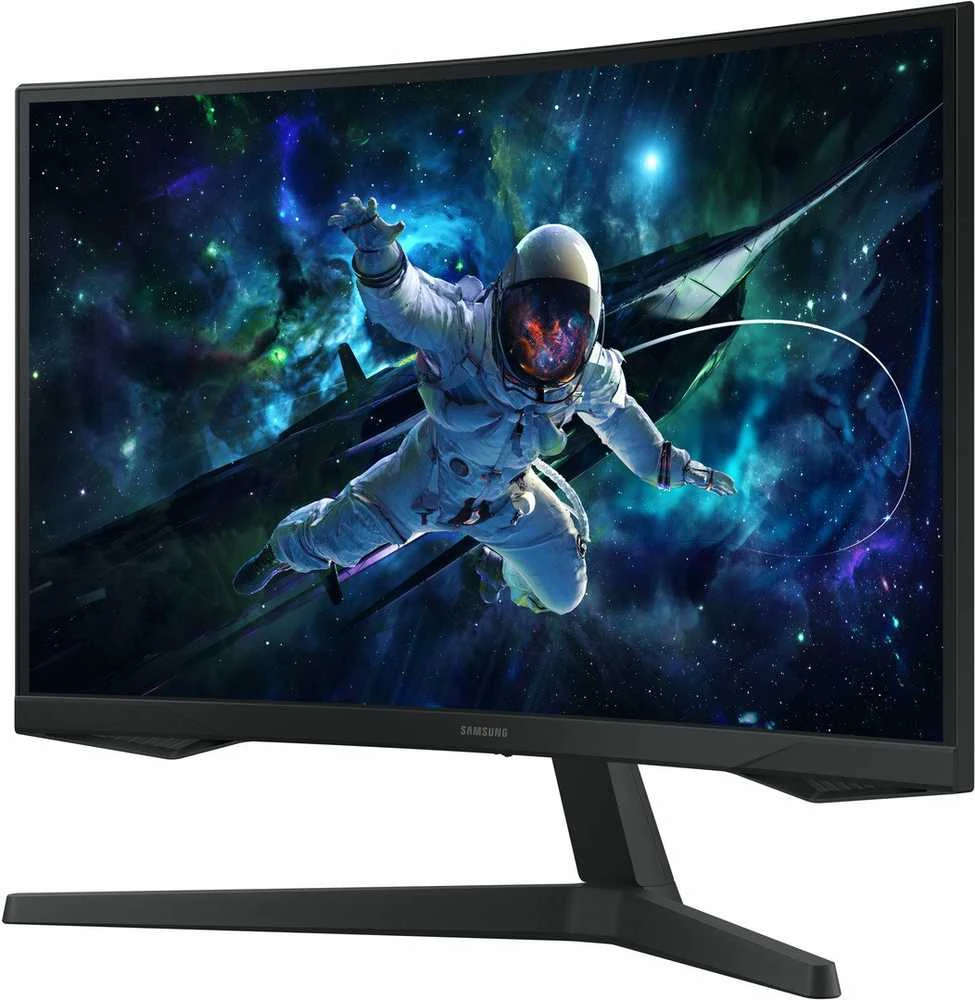 Monitorius - Samsung Odyssey G5 G55C 32", QHD, 165Hz, Lenktas, Juodas