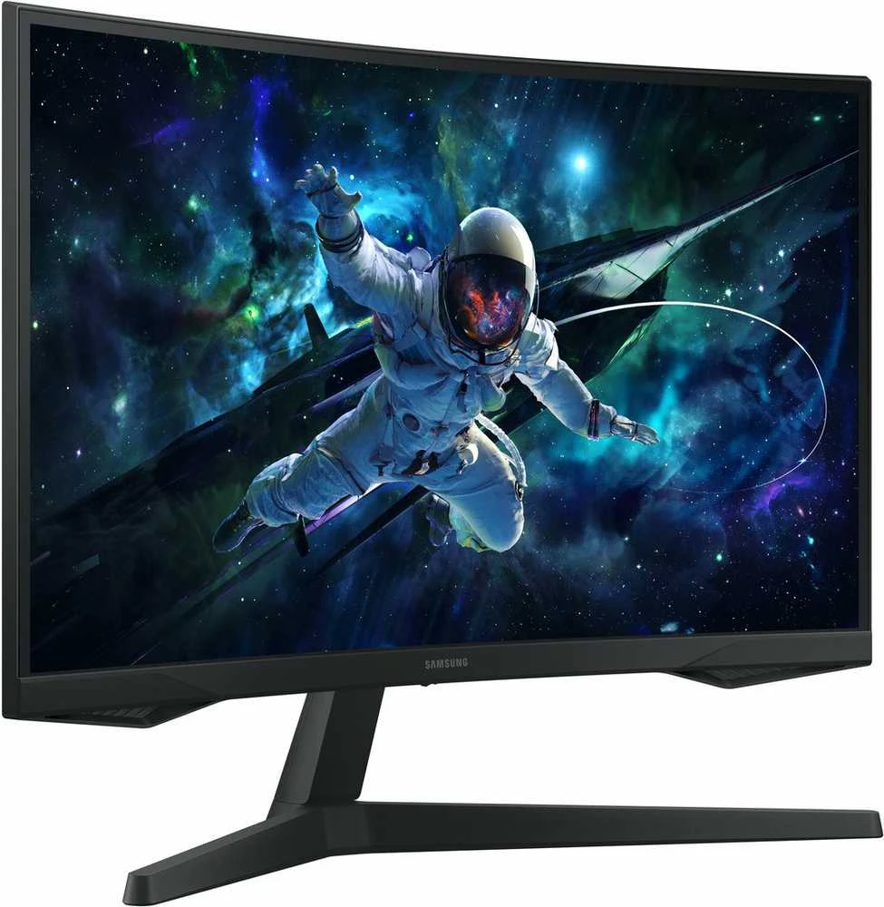 Monitorius - Samsung Odyssey G5 G55C 32", QHD, 165Hz, Lenktas, Juodas
