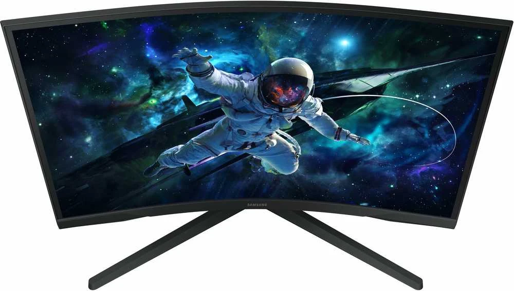 Monitorius - Samsung Odyssey G5 G55C 32", QHD, 165Hz, Lenktas, Juodas