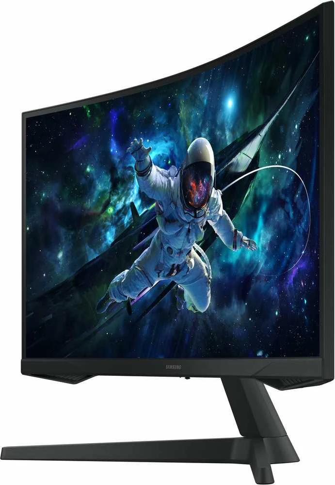 Monitorius - Samsung Odyssey G5 G55C 32", QHD, 165Hz, Lenktas, Juodas