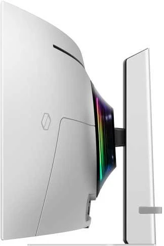 Monitorius Samsung | LS49DG934SUXEN Odyssey G9 G93SD | 49 " | OLED | DQHD | 32:9 | 240 Hz | 0.03 ms | 5120 x 1440 pikselių | 250 cd/m² | HDMI jungtys quantity 1 | Sidabrinis