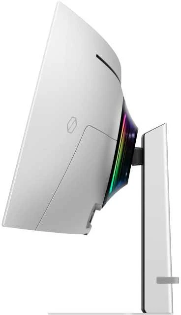 Monitorius Samsung | LS49DG934SUXEN Odyssey G9 G93SD | 49 " | OLED | DQHD | 32:9 | 240 Hz | 0.03 ms | 5120 x 1440 pikselių | 250 cd/m² | HDMI jungtys quantity 1 | Sidabrinis