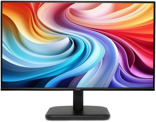 Monitorius ACER LCD EK271P0Bi 16:9 1ms (VRB) 250nits 1xVGA 1xHDMI „FreeSync“ EURO EMEA EMEA juodas H.cable x1 144Hz VA