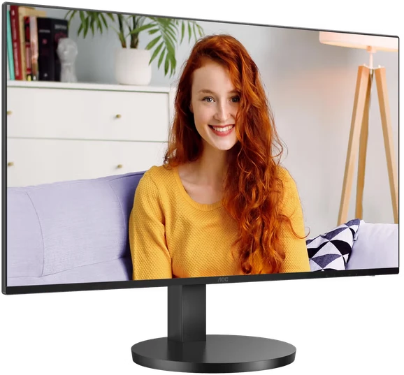 Monitorius AOC 27B3CF2 27 colių 1920x1080 100Hz IPS Flat H/A 110mm 65W USB-C Dock AdaptiveSync USB HUB GARSIAKARIAI Žemas Mėlyna Light USBC HDMI 250cd/m2