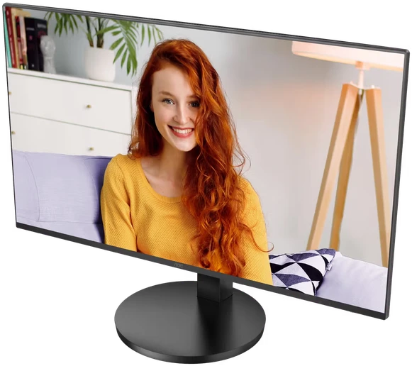 Monitorius AOC 27B3CF2 27 colių 1920x1080 100Hz IPS Flat H/A 110mm 65W USB-C Dock AdaptiveSync USB HUB GARSIAKARIAI Žemas Mėlyna Light USBC HDMI 250cd/m2