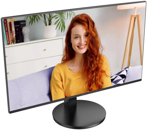 Monitorius AOC 27B3CF2 27 colių 1920x1080 100Hz IPS Flat H/A 110mm 65W USB-C Dock AdaptiveSync USB HUB GARSIAKARIAI Žemas Mėlyna Light USBC HDMI 250cd/m2