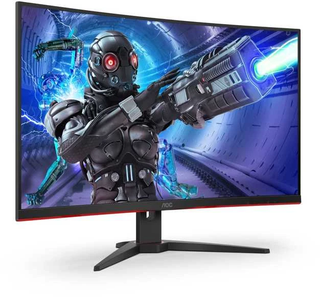 Monitorius AOC C32G2ZE, 31.5", VA, 1920x1080, 16:9, 240 Hz, 1 ms, 300 cd/m²