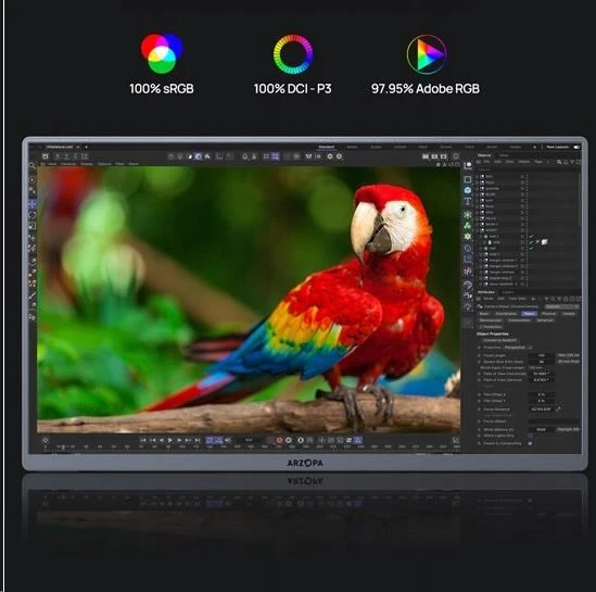 Monitorius Arzopa Przenośny monitorius AC3 PRO 13,3''