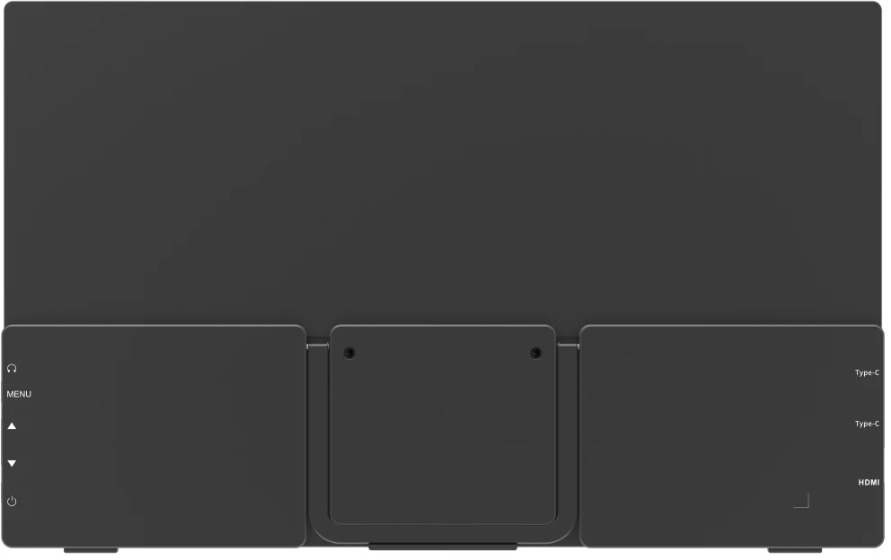 DAHUA PM16-F201SDT 15.6" nešiojamas jutiklinis monitorius su HDMI, USB-C, garso jungtimi