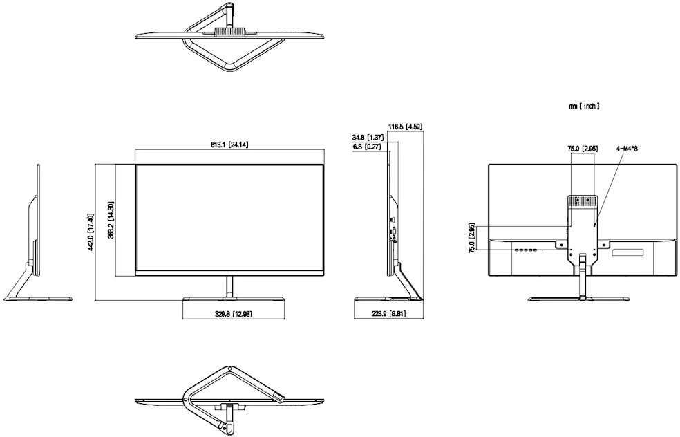 Monitorius Dahua Technology HDCVI HCVR7104HE-S3 įrašymo įrenginys