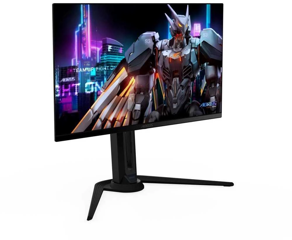 Monitorius Gigabyte | AORUS FO27Q5P | 27" | OLED | QHD | 16:9 | 500 Hz | 0,03 ms | 1000 cd/m² | HDMI jungčių kiekis: 2 | Juodas
