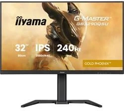 Monitorius „iiyama G-Master GB3290QSU-B1“ auksinis „Phoenix“ – 240 Hz | QHD | IPS | 31,5 colio
