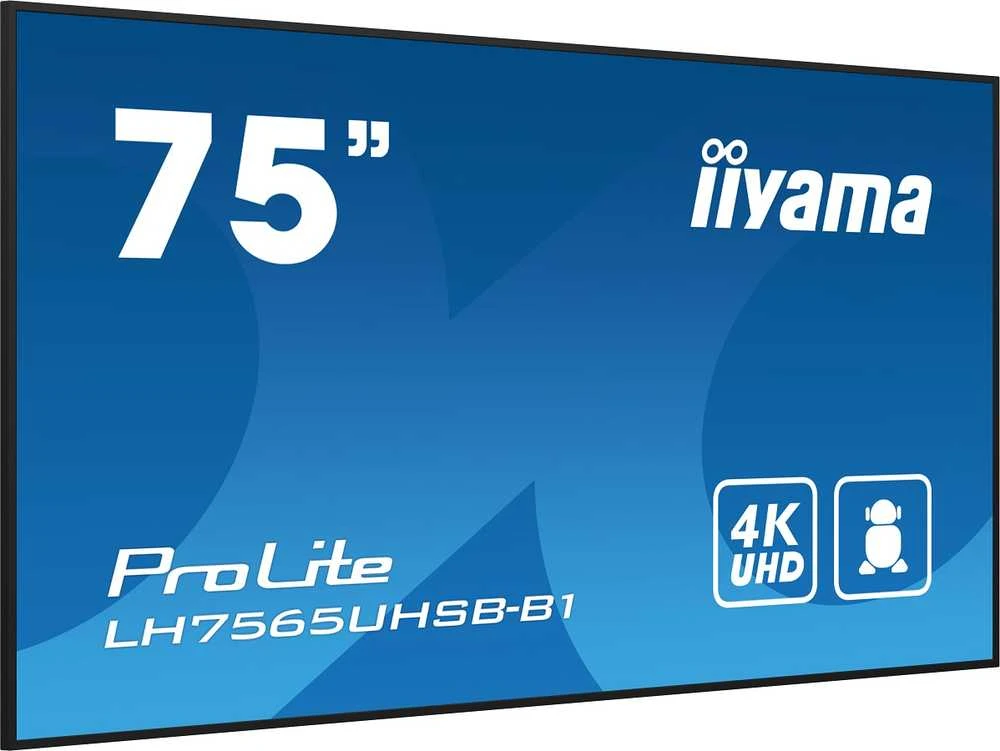 Monitorius iiyama ProLite LH7565UHSB-B1