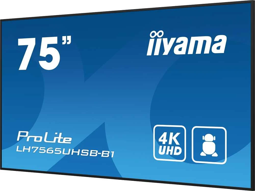 Monitorius iiyama ProLite LH7565UHSB-B1
