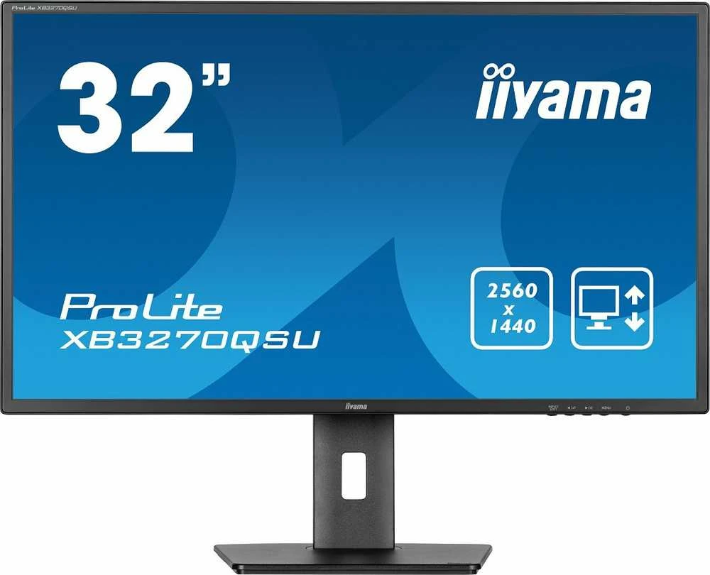 Monitorius - Iiyama ProLite XB3270QSU-B1 32" 2560x1440 Juodas