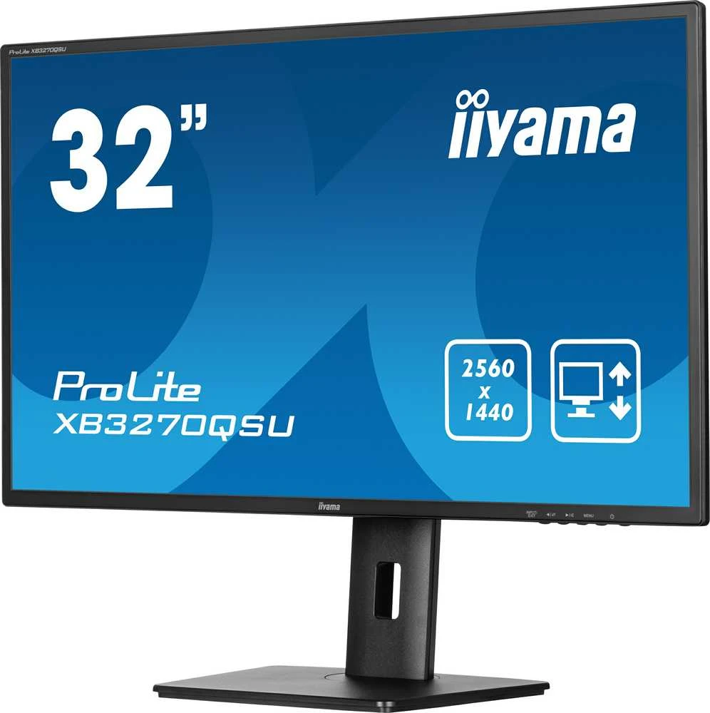 Monitorius - Iiyama ProLite XB3270QSU-B1 32" 2560x1440 Juodas