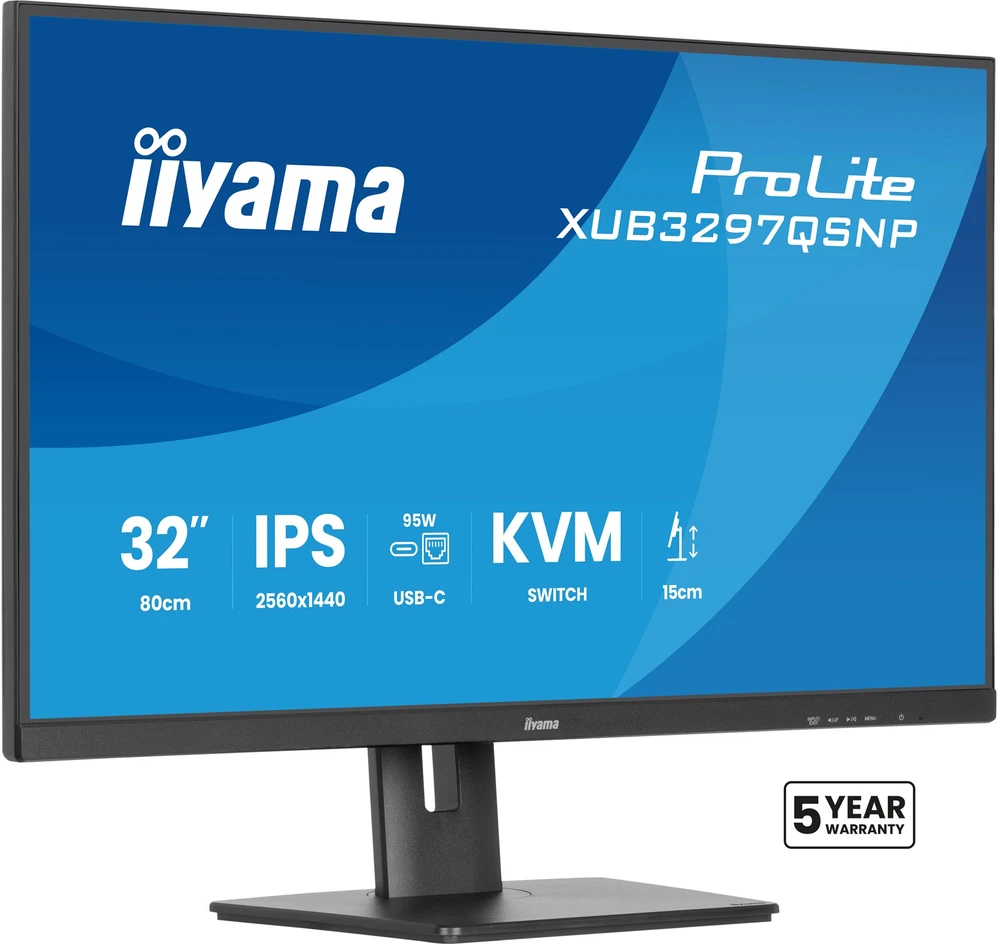 Monitorius iiyama ProLite XUB3297QSNP-B1 - 100Hz | QHD | IPS | 32"
