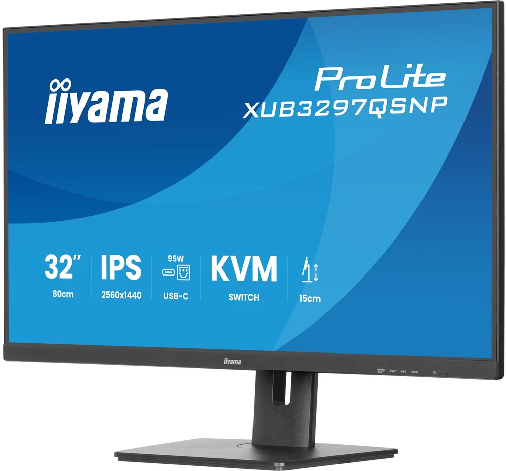Monitorius iiyama ProLite XUB3297QSNP-B1 - 100Hz | QHD | IPS | 32"
