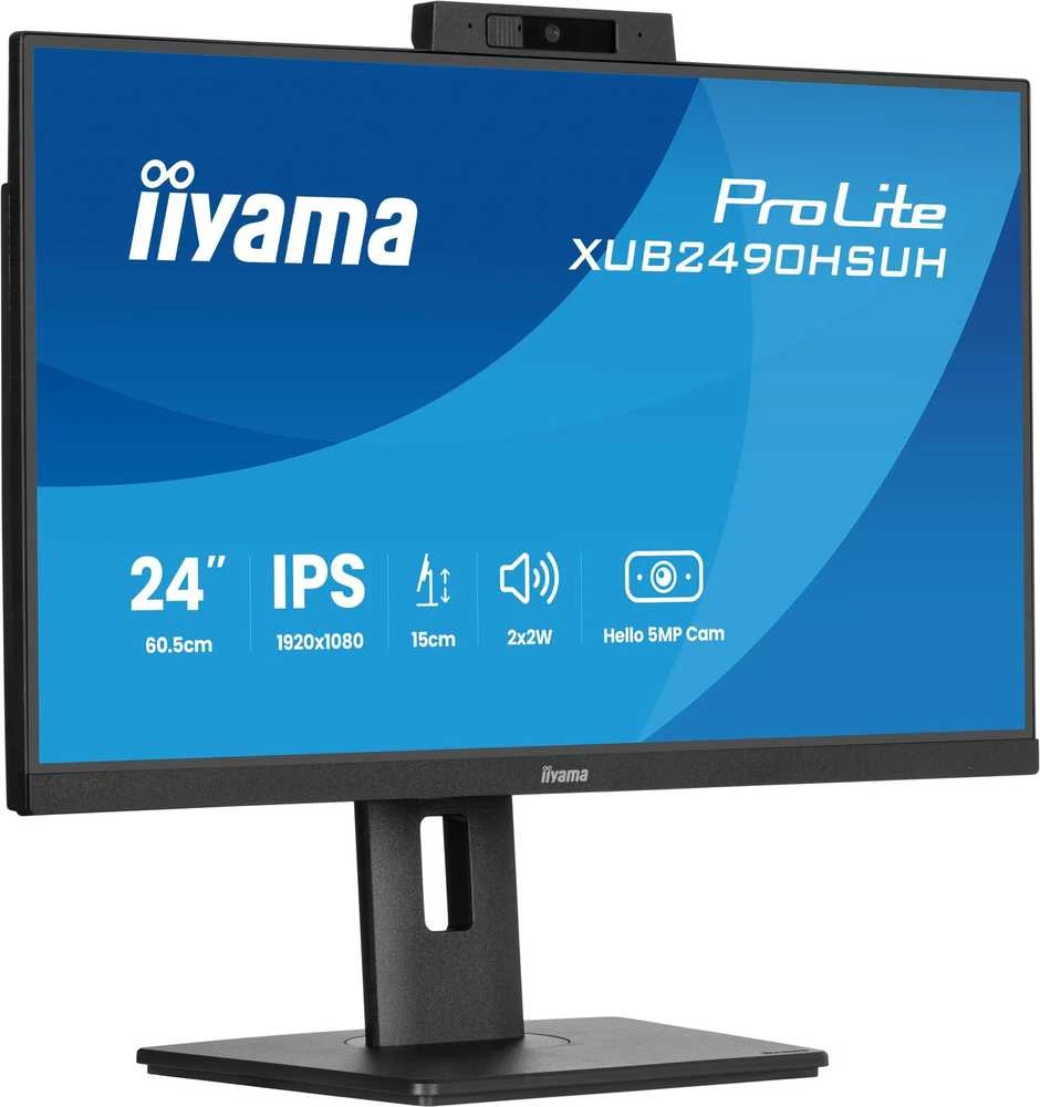 Monitorius iiyama ProLite XUB2490HSUH-B2 - 100Hz | Full HD | IPS | 23.8''