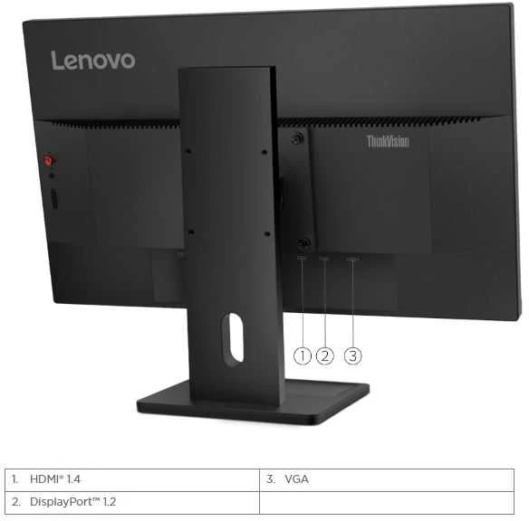 Monitorius Lenovo | ThinkVision | E24-30 | 23.8 " | IPS | 16:9 | 100 Hz | 4 ms | 1920 x 1080 pikselių | 250 cd/m² | HDMI jungtys quantity 1 | Raven Juodas | Garantija 36 mėn.