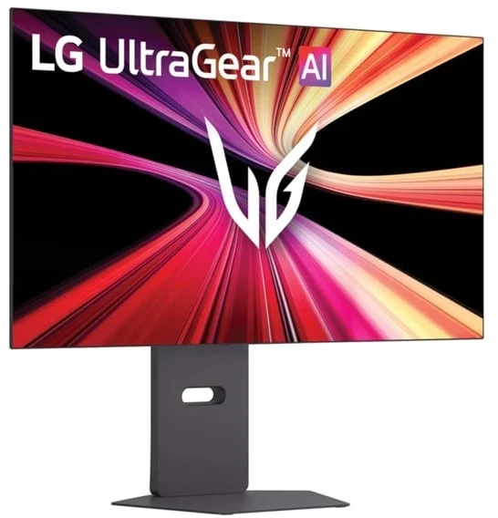 Monitorius LG UltraGear Evo AI 32GX870B-B - 480Hz Full HD | 240Hz 4K | Tandem OLED | 31.5" | HDR500 | USB-C PD90W