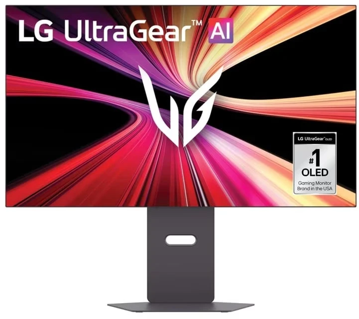 Monitorius LG UltraGear Evo AI 32GX870B-B - 480Hz Full HD | 240Hz 4K | Tandem OLED | 31.5" | HDR500 | USB-C PD90W