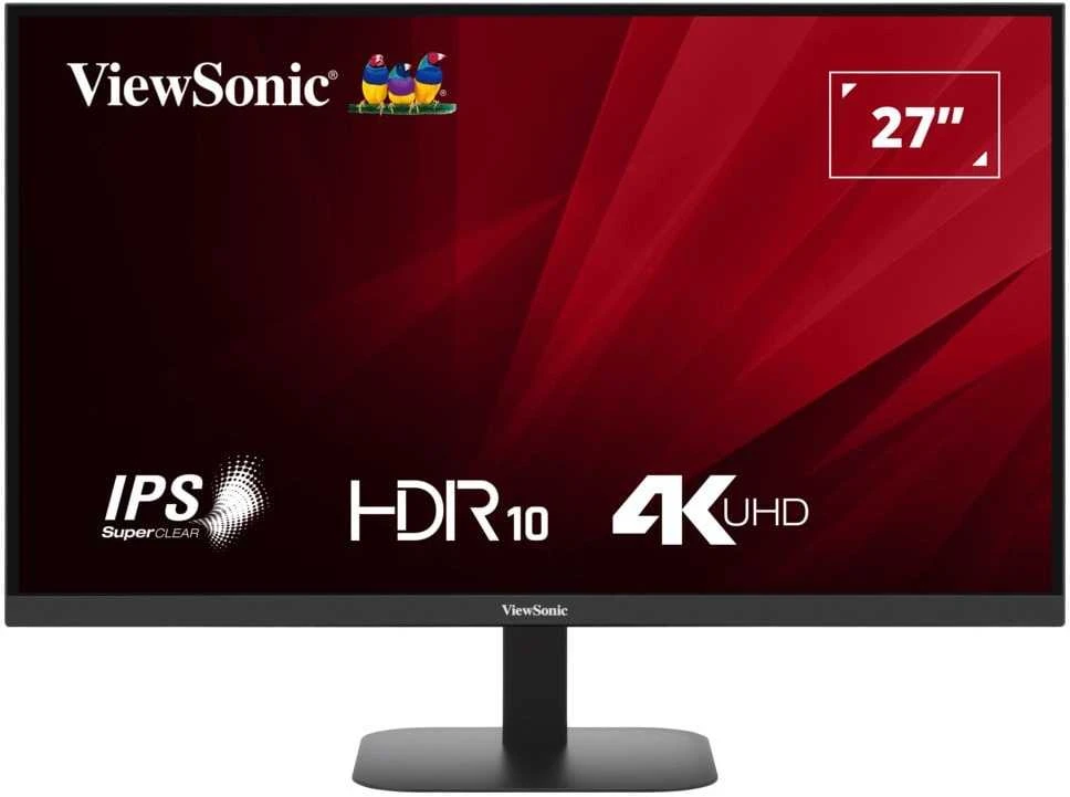 Monitorius ViewSonic VA2708-4K-HD - 60Hz | 4K | 27 colių | IPS | 4ms