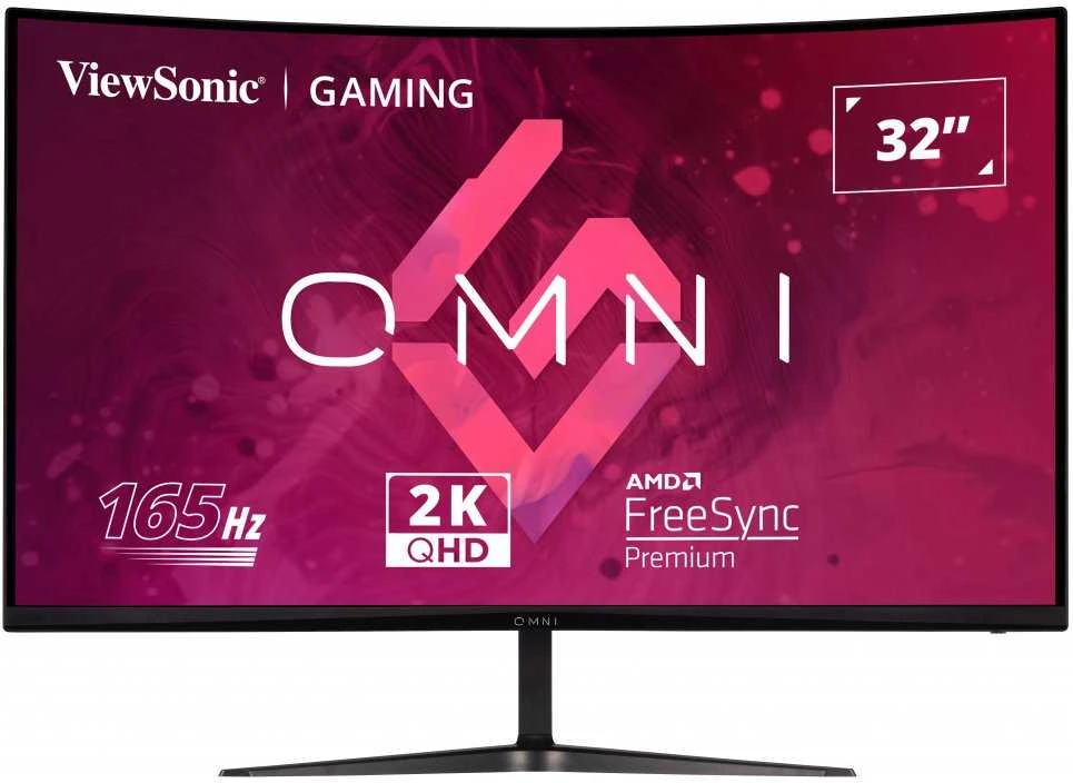 Monitorius ViewSonic VX3218C-2K – 32 colių | VA | QHD | 1 ms | 165 Hz