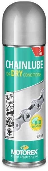 Kita Grandinės purškiklis Motorex Chainlube Dry Conditions Aerosol 300ml