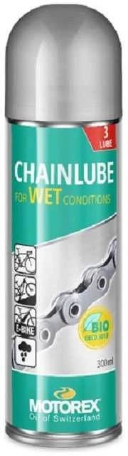 Grandinės purškiklis Motorex Chainlube Wet Conditions Aerosol 300ml