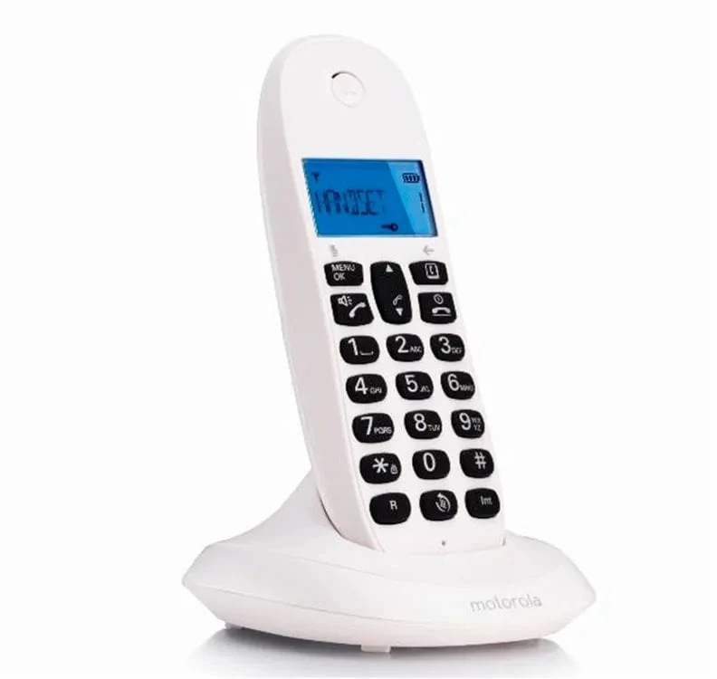 Telefonas stacionarus belaidis Motorola C1001CB+ balta