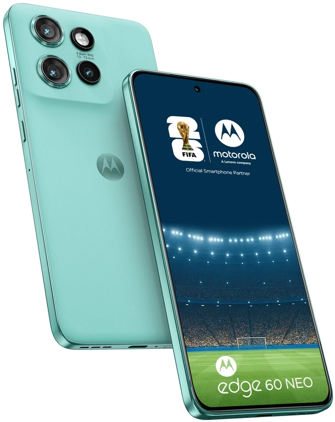 Išmanusis telefonas Moto Edge 60 Neo 12/256GB, Turkio spalvos