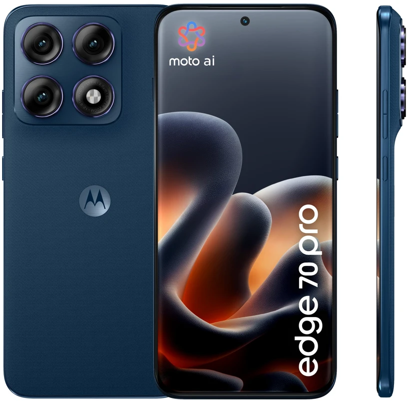 „Motorola Edge 70 Pro“ 6,78 colio „Android 16.0“ 5G USB C tipo 8 GB 256 GB 6500 mAh „Pantone Titan“
