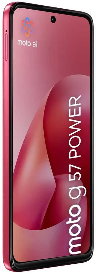 Motorola moto g57 power 17.1 cm (6.72") Dual SIM Android 16.0 5G USB Type-C 12 GB 256 GB 7000 mAh Rožinė